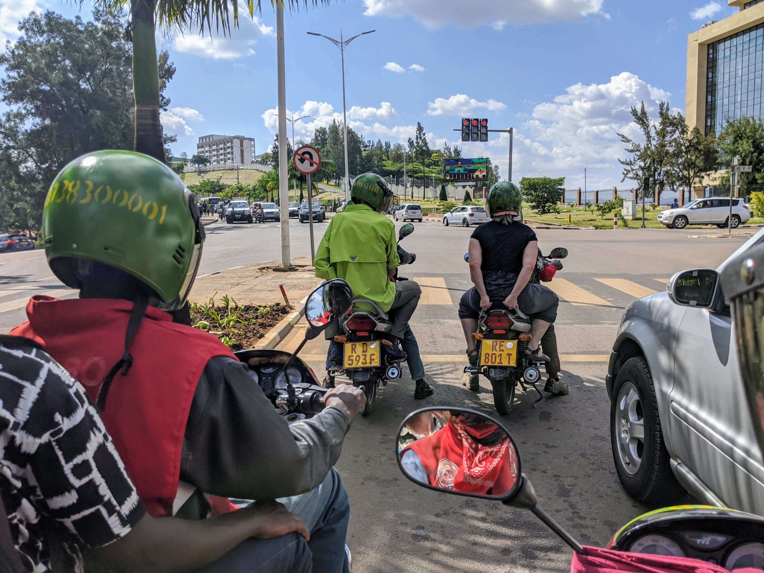 Arriving in Kigali